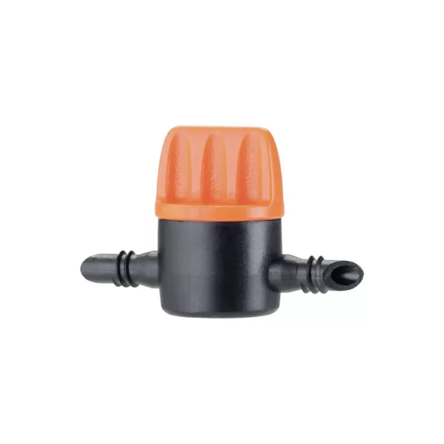 CLABER 91270 RUBINETTO PER TUBO CAPILLARE 1/4" IRRIGAZIONE GOCCIA GIARDINO 5pz.