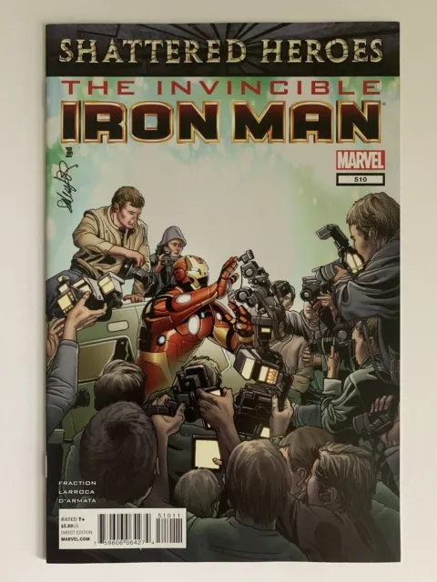 Invincible Iron Man #510 9.4 Nm 2012 1St Print Main Cover A Marvel Comics