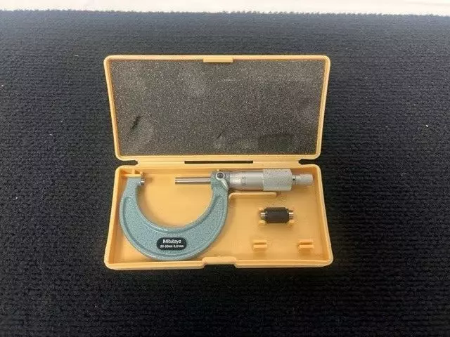 Mitutoyo 103-138 Vernier Outside Mechanical Micrometer 25-50mm