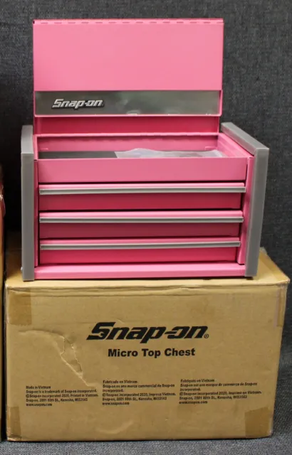 Snap-on Mini Micro Tool Box Top Chest Pink From Japan Free