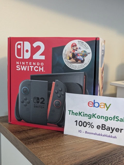 NINTENDO Switch 2 Mario Kart World Bundle Game - Ready To Ship In-hand ...