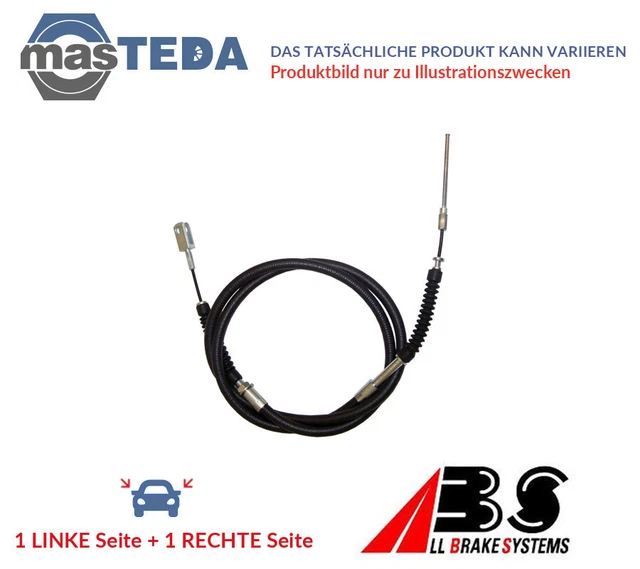 K17576 Handbremsseil Bremsseil Hinten Abs 2Pcs Für Jaguar X-Type
