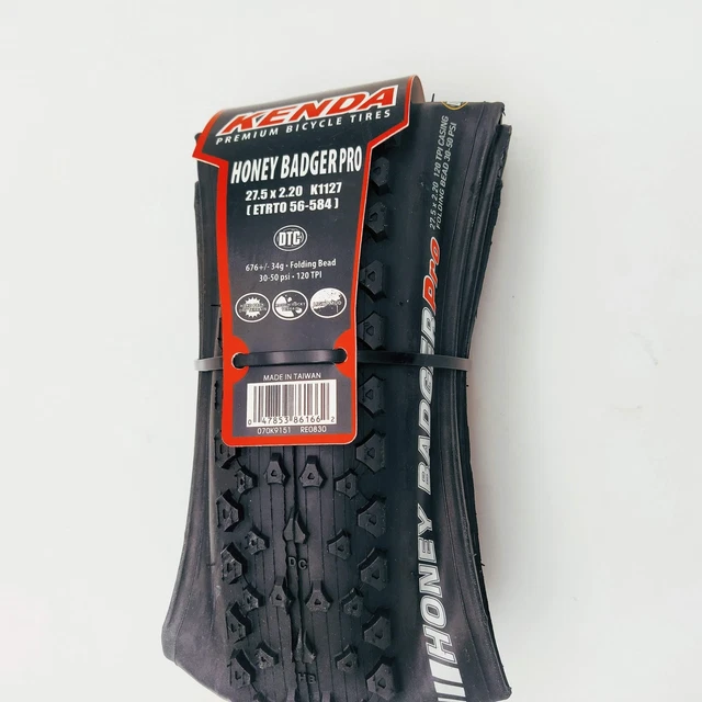 KENDA K1127 DTC Honey Badger Pro XC Mountain Bike Tires 27.5x2.20