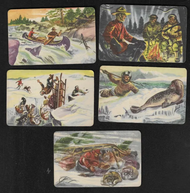 1950 Quaker Oats Sergeant Preston Challenge of the Yukon Cards