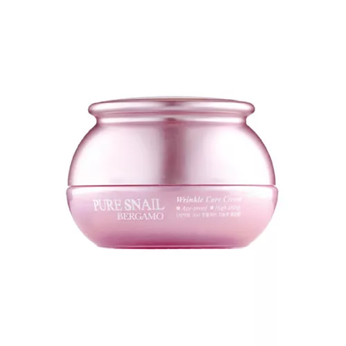 [BERGAMO] Pure Snail Wrinkle Care Cream - 50g / Free Gift