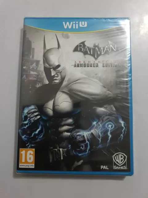 BATMAN ARKHAM CITY ARMORED EDITION Nintendo Wii U pal Uk NUEVO incluye Español