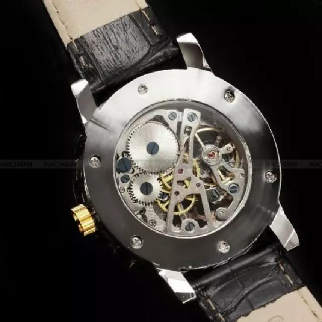 Orologio Meccanico Lusso Moda Winner Originale Top Marca Uomo Promozione 2