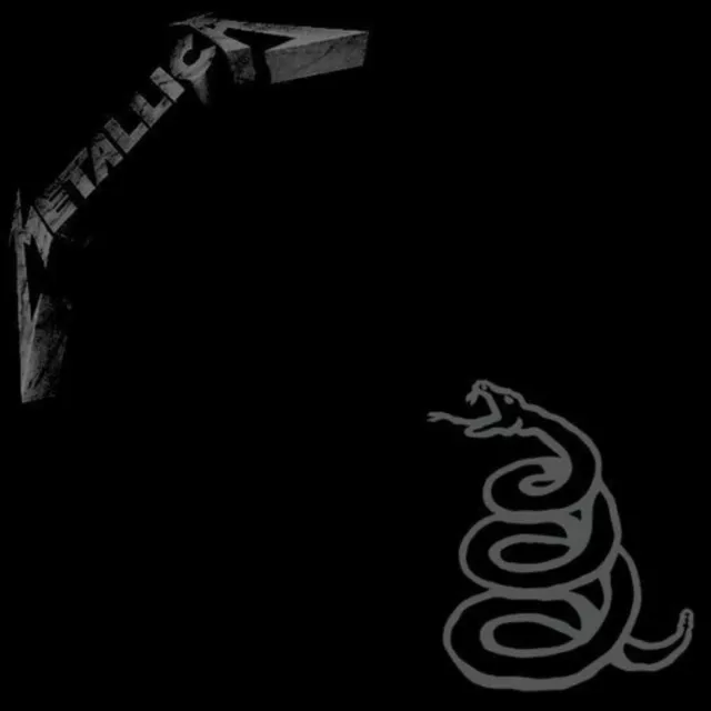 METALLICA Black Album BANNER 2x2 Ft Fabric Poster Tapestry Flag album cover art