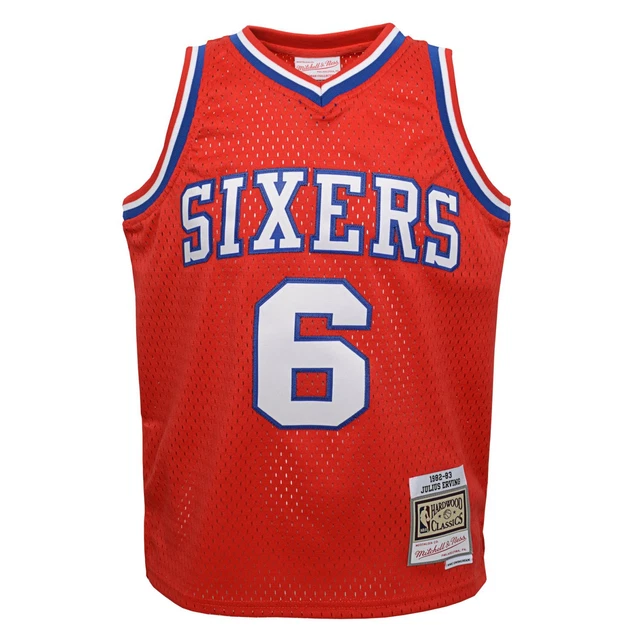 Swingman Kinder Jersey Philadelphia 76ers Julius Erving