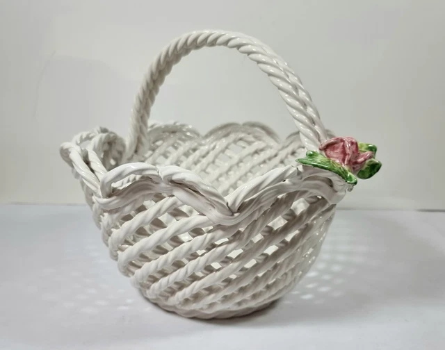 Jay Willfred In Andrea By Sadek Woven Ceramic Bascket Portugal Made