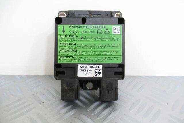 Calculateur Airbag FORD FIESTA 6 - Réf. 8V51-14B321-EE, Occasion Fonctionnelle