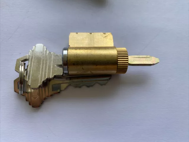 Schlage C Keyway Key in Knob Lever Lock Cylinder Core with Keys 5 Cut 26D
