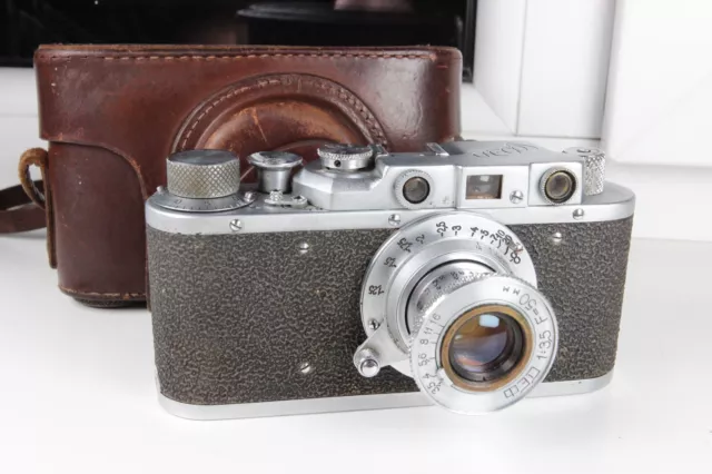 FED 1 USSR rangefinder film camera collapsible lens #569976