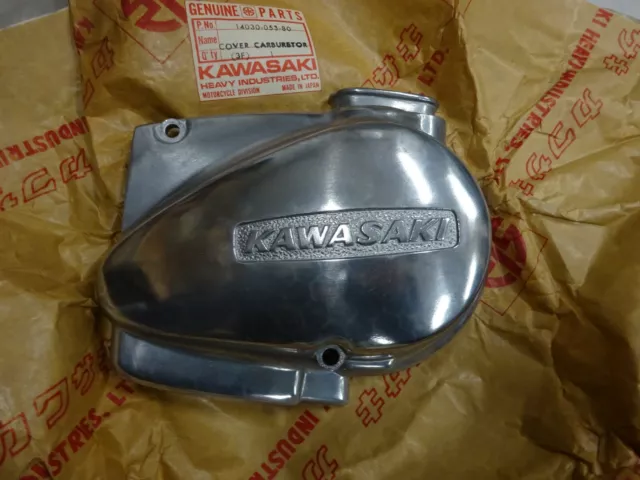 Kawasaki Nos Seltene Vergaserabdeckung Km100 Km90 Kd100 Kd80 Mc1 G3 G4 G5 Kh100 Ke100