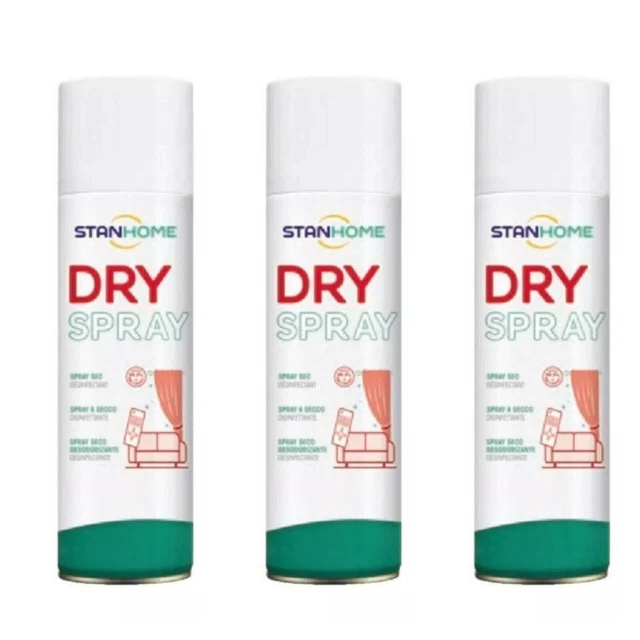 Spray Antitraspirante STANHOME Dry Spray - Presidio Medico Chirurgico 300 Ml Per Igiene E Protezione Napisan Lavatrice Igienizzante