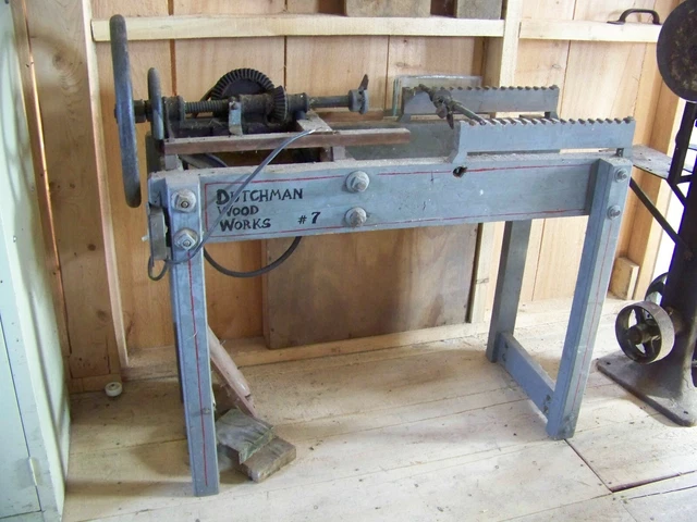 Vintage Wagon or Buggy Wheel Tennon Machine Woodworking, 1/2 " Dia. cutter,