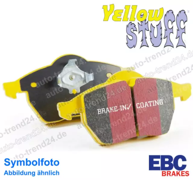 EBC Yellowstuff Sportbremsbeläge hinten u.a.: VW Golf V 1K1, Bj. 2007-2008