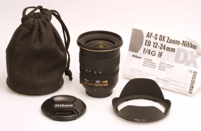 Nikon AF-S Nikkor 12-24 mm 1:4G DX SWM ED IF Aspherical für DX-Format (APS-C)
