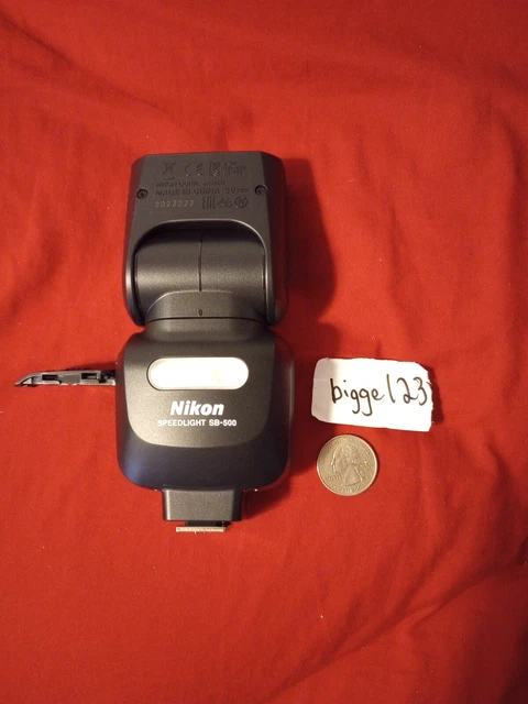 NEW Nikon Speedlight SB-500 Shoe Mount Camera Flash for DSLR's TESTED Open Box