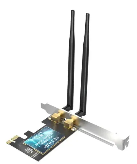 EDUP 300Mbps 2.4G 5DBI Wireless WIFI PCIE Network Card EP-9626