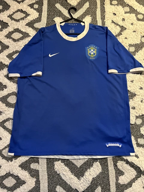 Brazil 2006 Away Football Shirt Original Nike Mens XXL