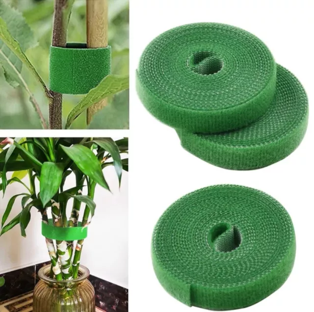 Lazos de nailón para plantas, cinturón con forma de planta de jardín, lazo de gancho