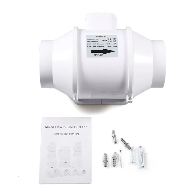 INDUSTRIAL EXHAUST FAN Air Blower Kitchen Ventilation Exhaust Fan Low