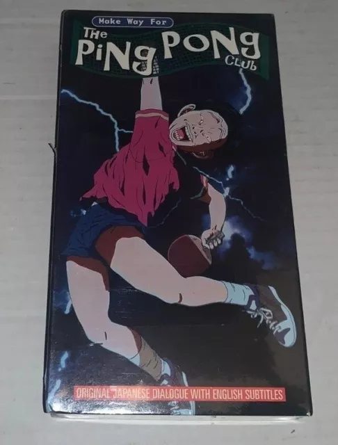 Ping Pong Club Love and Comedy VHS Anime New