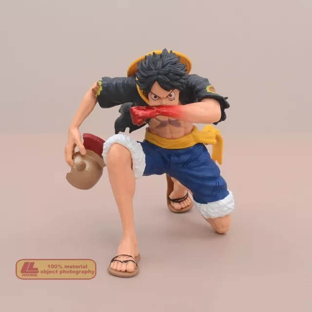 ONE PIECE Figurine d'action Luffy 12 cm