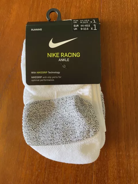 Nike Racing Ankle Socks NIKEGRIP Anti Slip Running Socks | Men’s UK 9-10.5