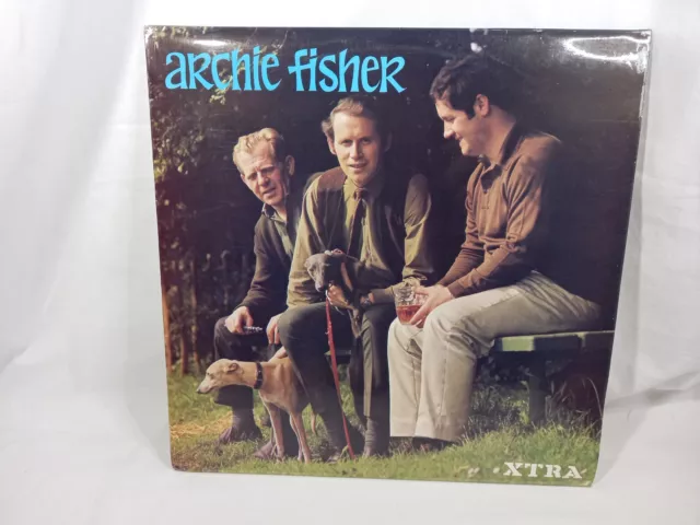 Archie Fisher Debüt LP 1968 12 Zoll Schallplatte UK XTRA 1070 fast neuwertig