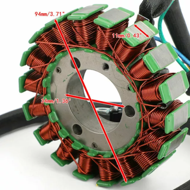 Stator Lichtmaschine Für Polaris Phoenix Sawtooth 200 2005-18 0452449 0454228 2