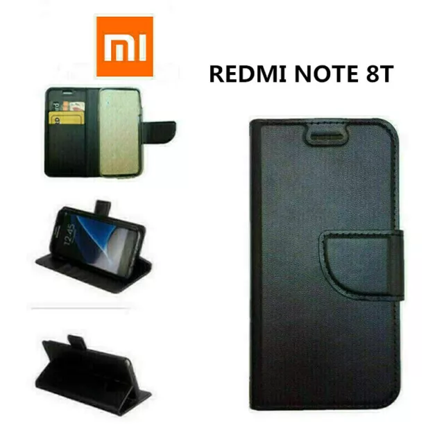 Cover Custodia A Libro  Per Xiaomi Redmi Note 8T