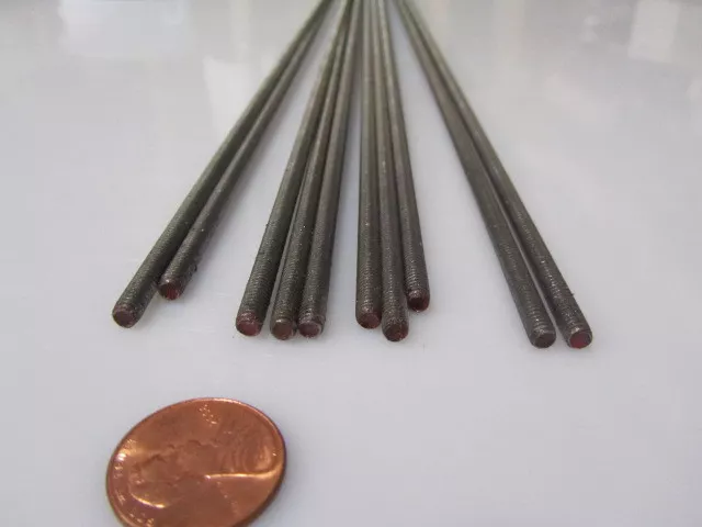 Threaded Steel Rods, Low Strength, RH, 8-32 x 3 Foot Length, 10 Units 3