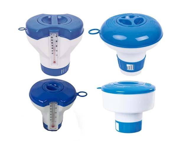 Schwimmender Chlor-Dosierer Für Pool & Whirlpool – 12,7 Cm, Verstellbarer Auslass, ABS-Kunststoff