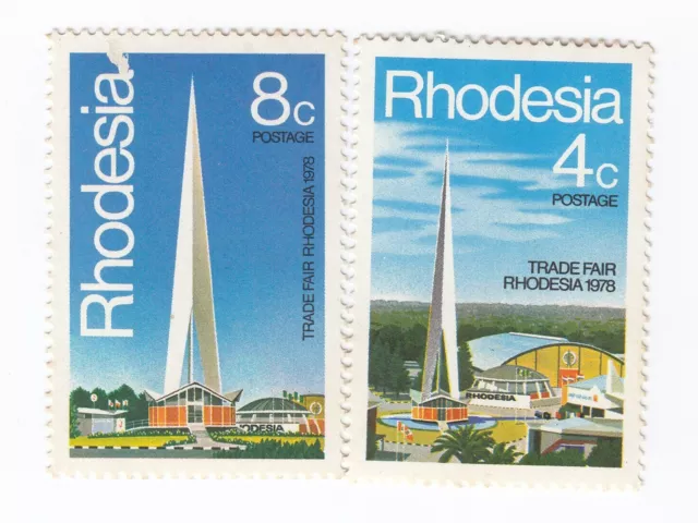 Rhodesia, Set Mit 2 Briefmarken - MNH , AH493