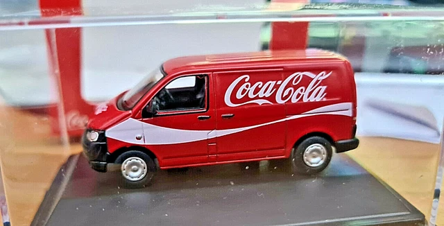 VolksWagen T5 Van VW Coca Cola Scala 1/76 - Oxford 76T5V003CC - Nuovo