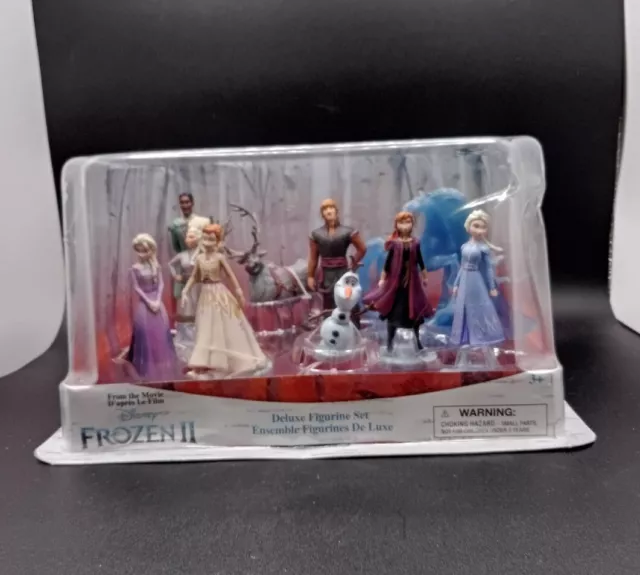 Disney Frozen 2 Deluxe Figurine Set Action Figures 10 Piece Figure Set BRAND NEW