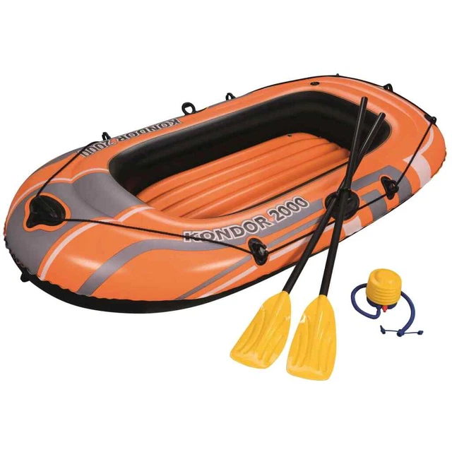 Ensemble de Canot Pneumatique Bateau Kayak Gonflable Multi-taille Bestway