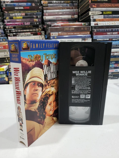 Wee Willie Winkie (VHS, 2002, Family Feature) Shirley Temple 📼