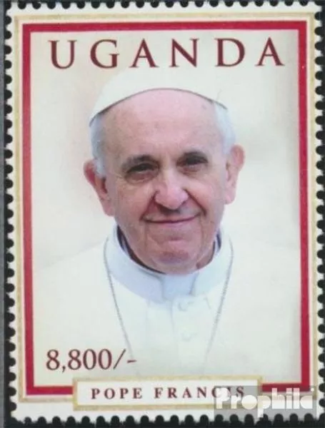 Uganda 3219 (completa edizione) MNH 2014 Papa Francesco