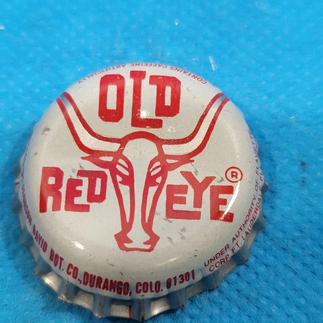 Vintage Old Red Eye Bottle Cap Durango Colorado
