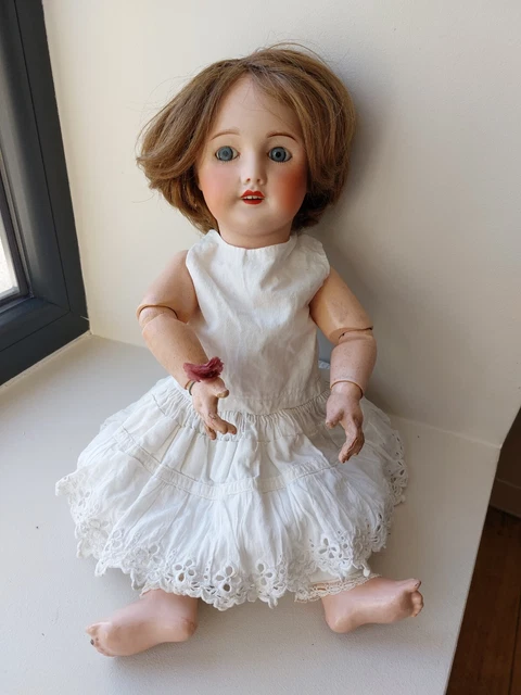 Ancienne poupée UNIS FRANCE 301 E R T 45 cm no Jumeau Steiner Bru SFBJ
