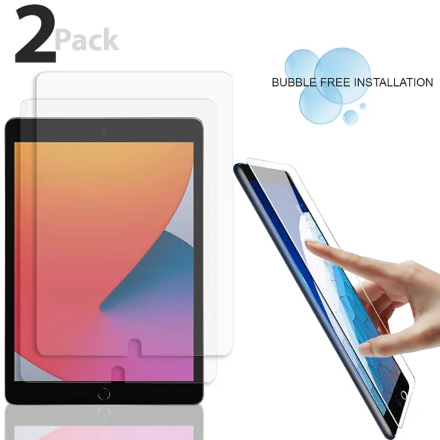 For Apple iPad 10.2 9th Generation 8th 7th Air Mini 6 5 3 4 Pro Screen Protector