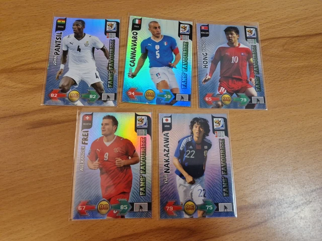 Panini Adrenalyn XL WM 2010 - 10 Booster Packs Mit Sammelkarten