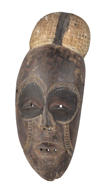 Kumu Komo Wood Mask Congo