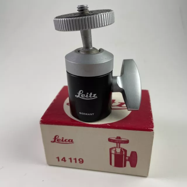 #31170-Leica Leitz  Kleiner Kugelgelenkkopf 14119  Kurz Kugelkopf Ball Head