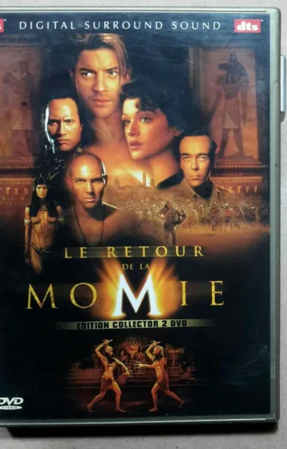 Double Dvd collector LE RETOUR DE LA MOMIE
