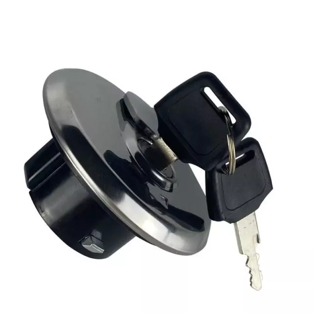 Universal Motorcycle Gas Lid Fuel Tank Cap Cover With Key Lock Set For Atv Quad