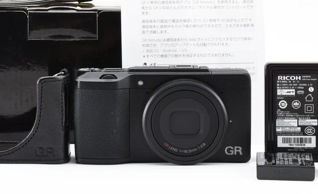 Ricoh GR II 16.2MP Digital Camera (Shutter count:1424) [Near Mint+++] #1571A